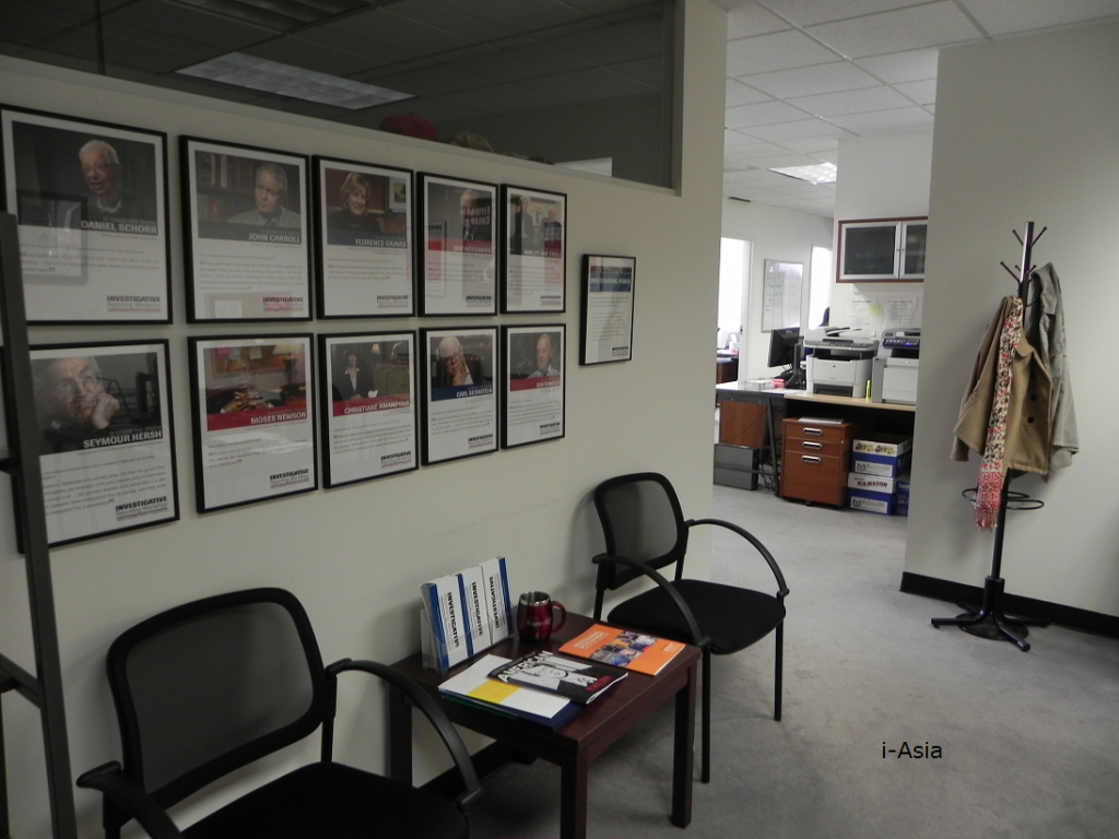ワシントンDCのアメリカン大学内にあるIRWのオフィス（撮影：立岩陽一郎）