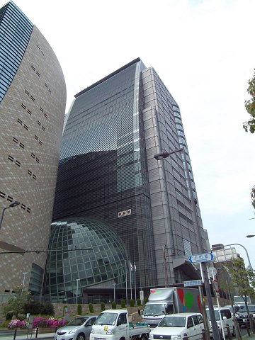 NHK大阪のビル